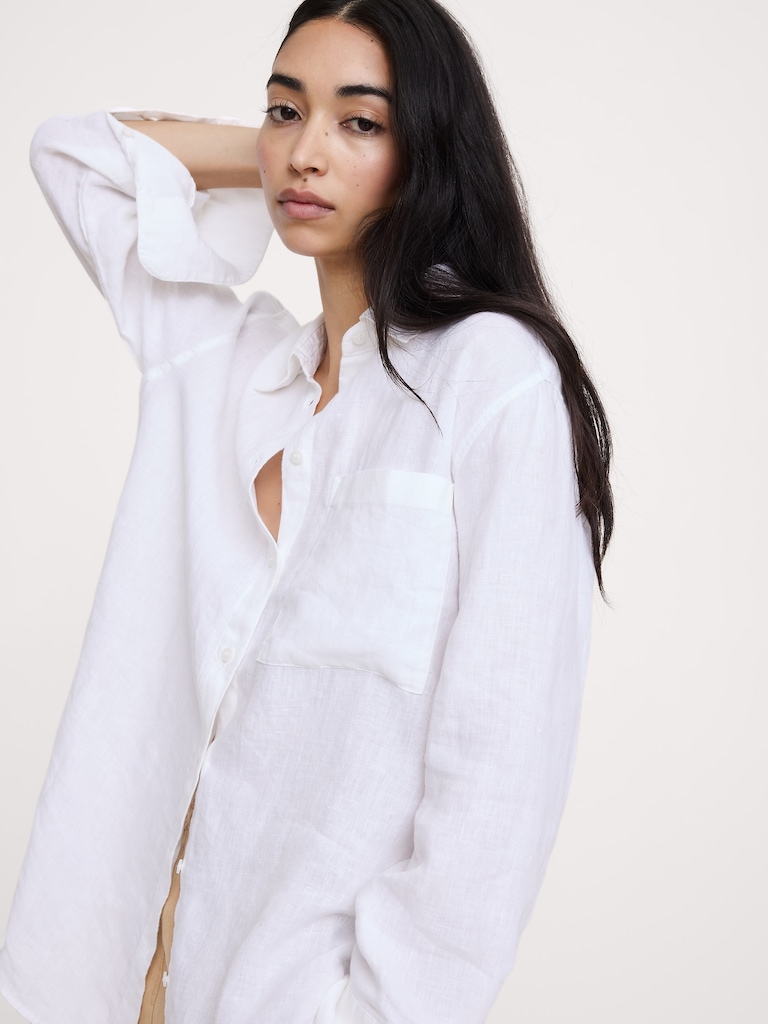 The Oversized Linen Shirt