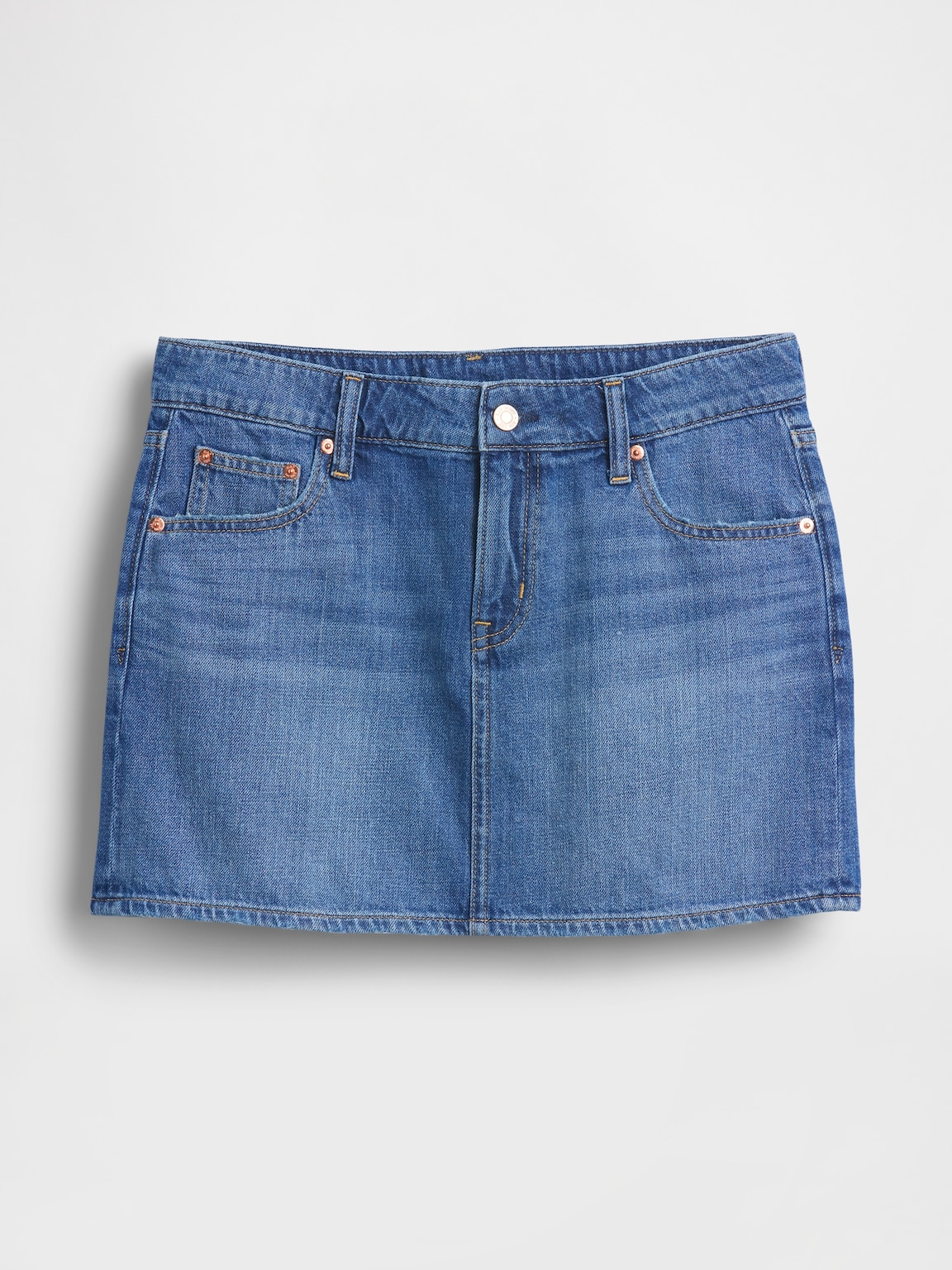 Denim Mini Skirt