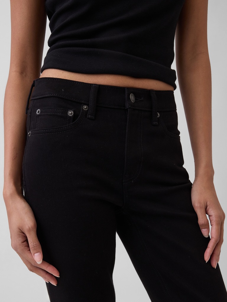 Mid Rise Vintage Slim Jeans