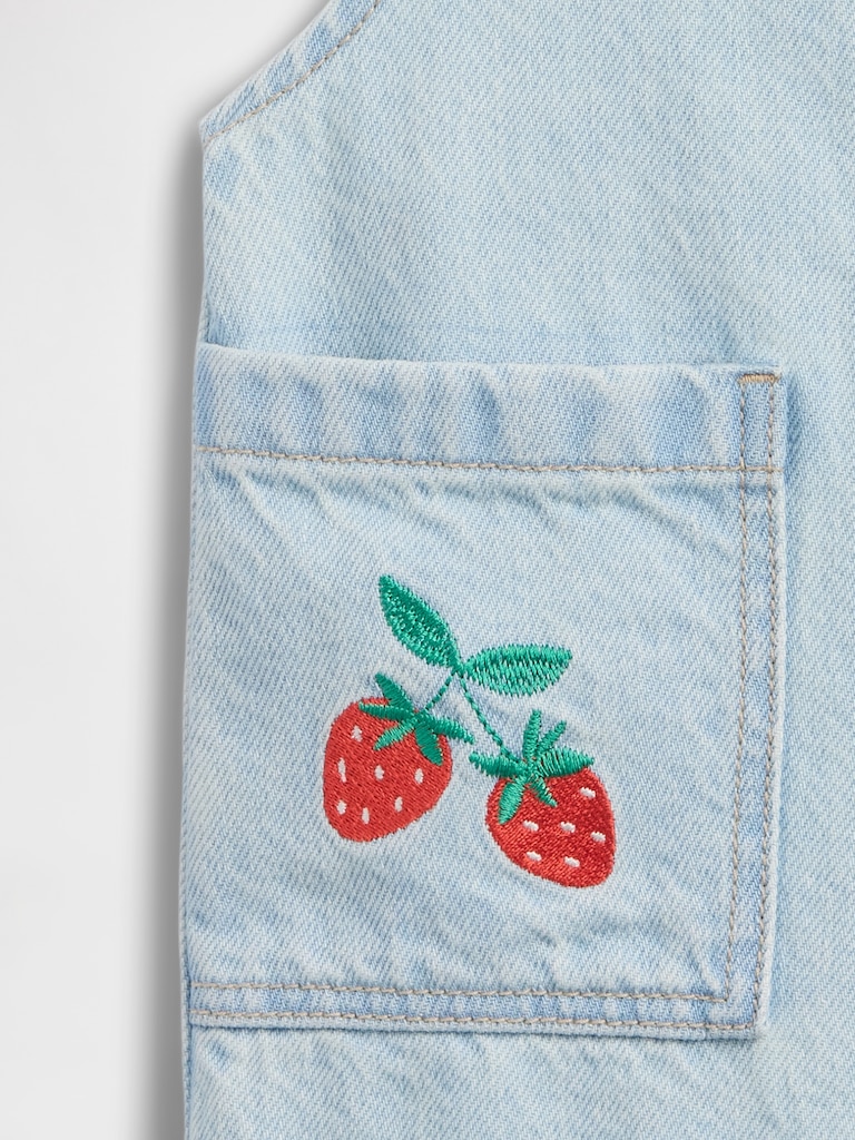 babyGap Relaxed Denim Shortalls