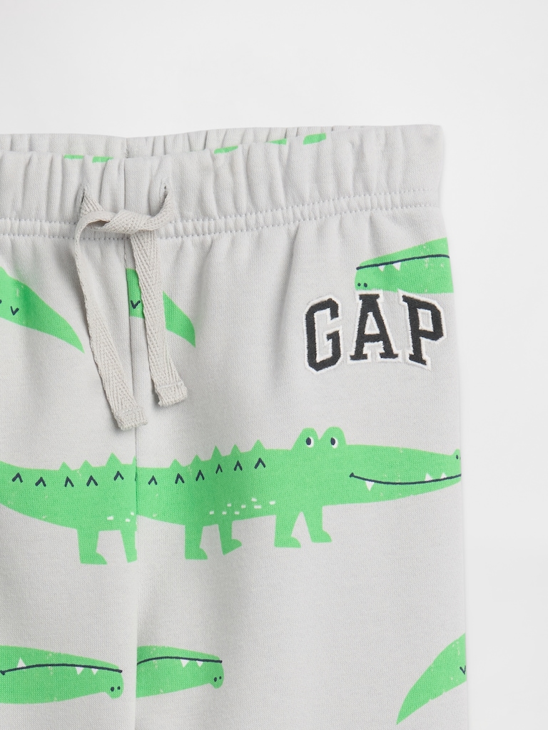 babyGap Relaxed Pull-On Logo Joggers