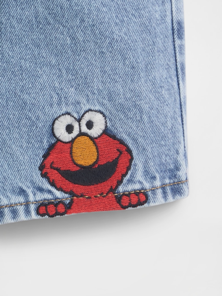 babyGap Sesame Street Pull-On Loose Denim Shorts