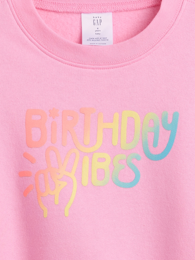 babyGap B-Day Graphic Sweatshirt