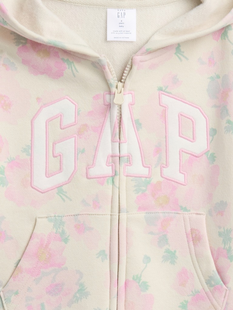 babyGap Relaxed Logo Zip Hoodie