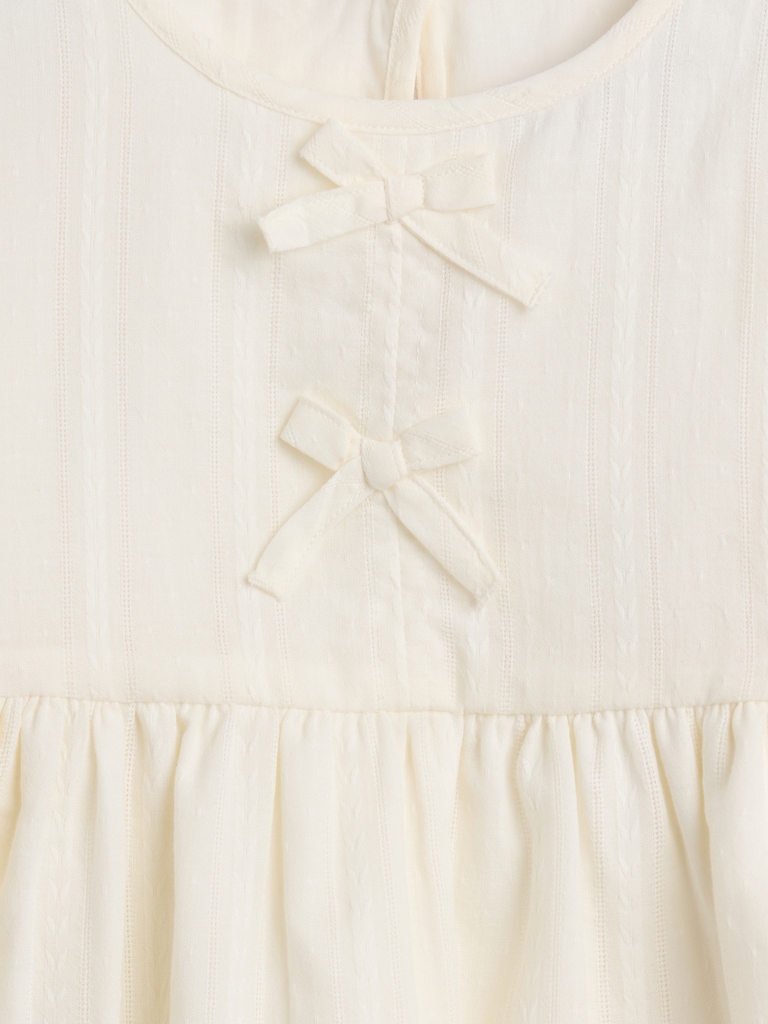 babyGap Puff Sleeve Bow Dress