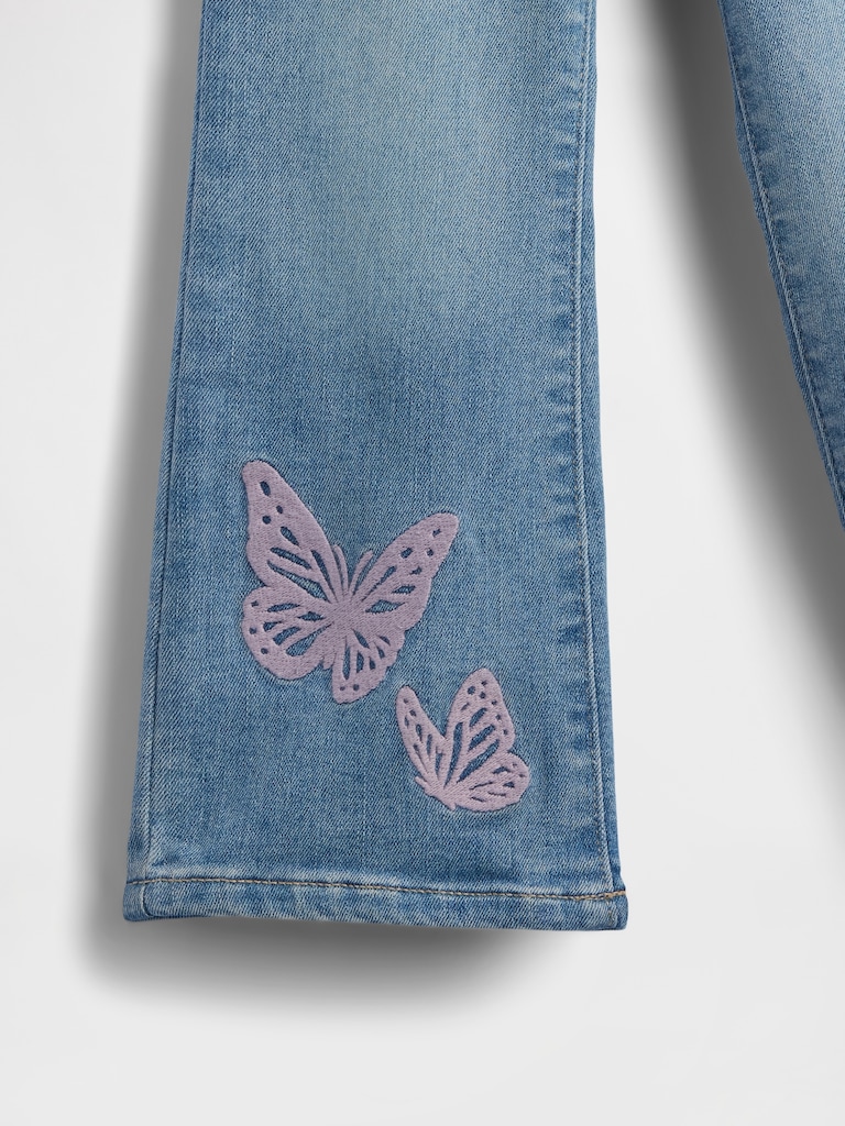 babyGap Embroidered '70s Flare Jeans