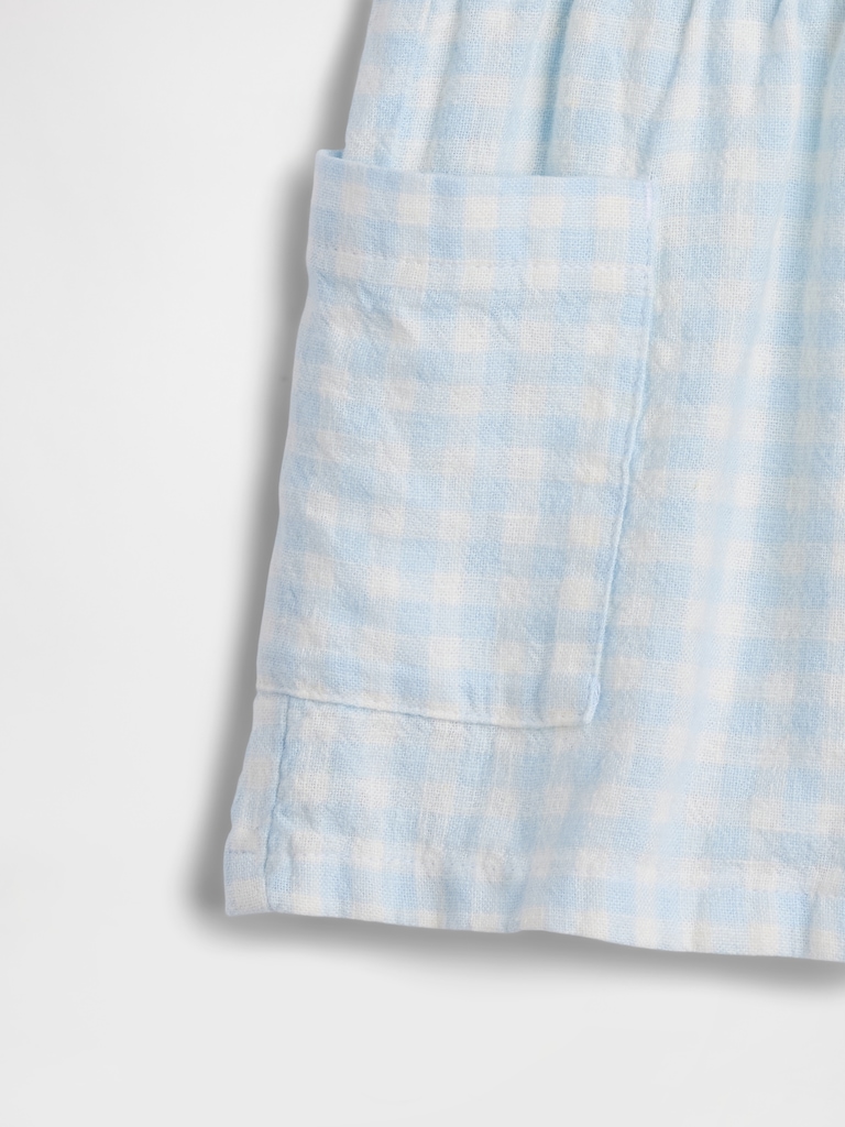 babyGap Pull-On Linen-Blend Shorts