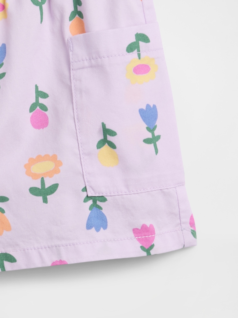 babyGap Pull-On Linen-Blend Shorts