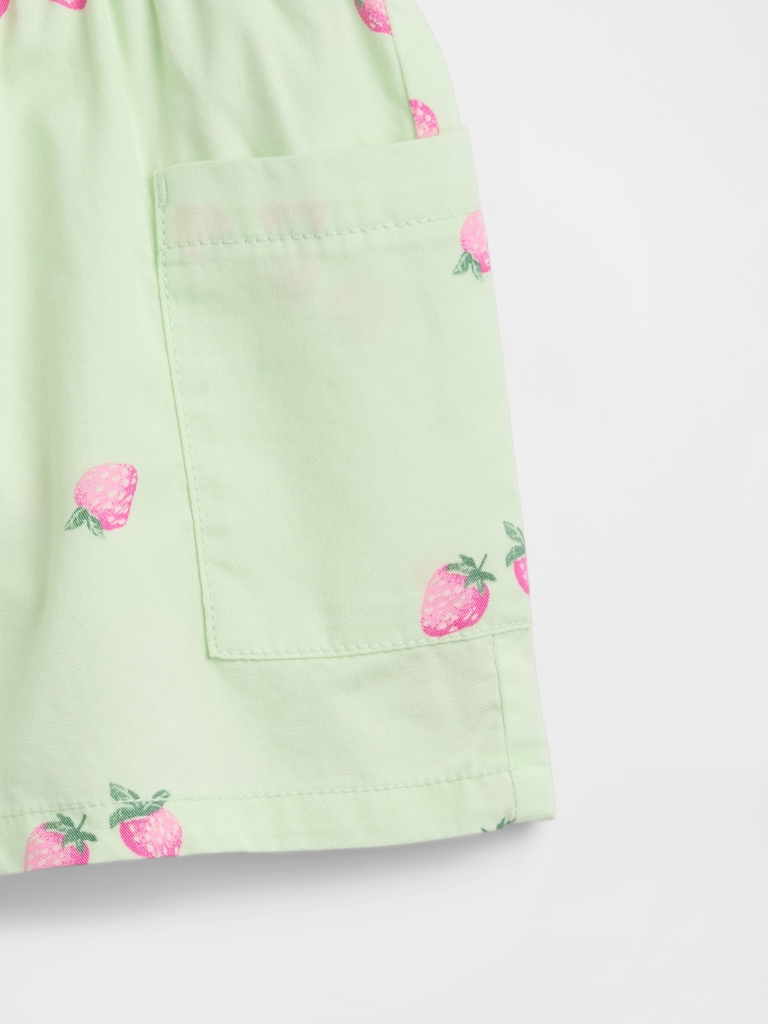 babyGap Pull-On Linen-Blend Shorts