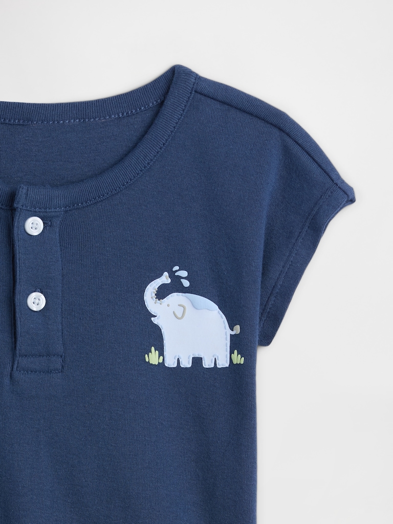 Baby Two-Piece Graphic Outfit Set