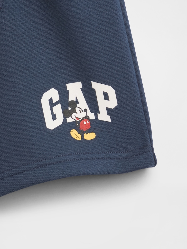 babyGap × Disney Relaxed Pull-On Logo Shorts