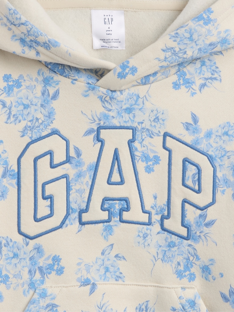 babyGap Relaxed Logo Print Hoodie