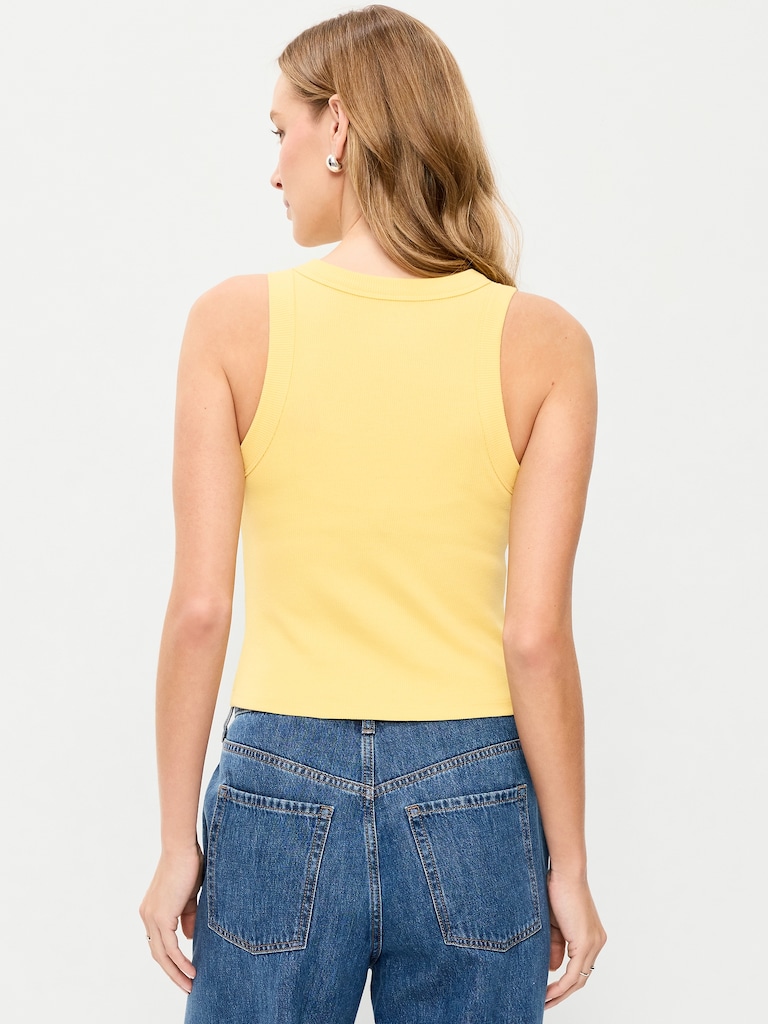 Snug Crop Tank Top