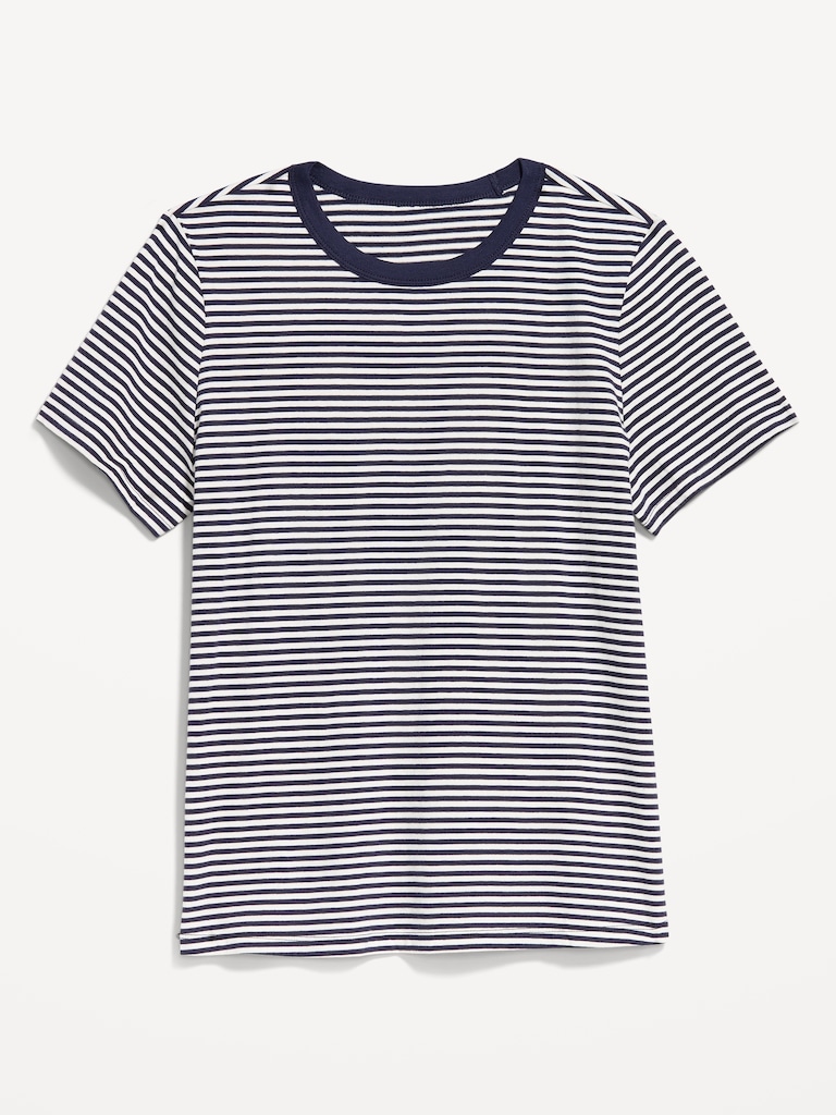 EveryWear Crew-Neck Striped T-Shirt