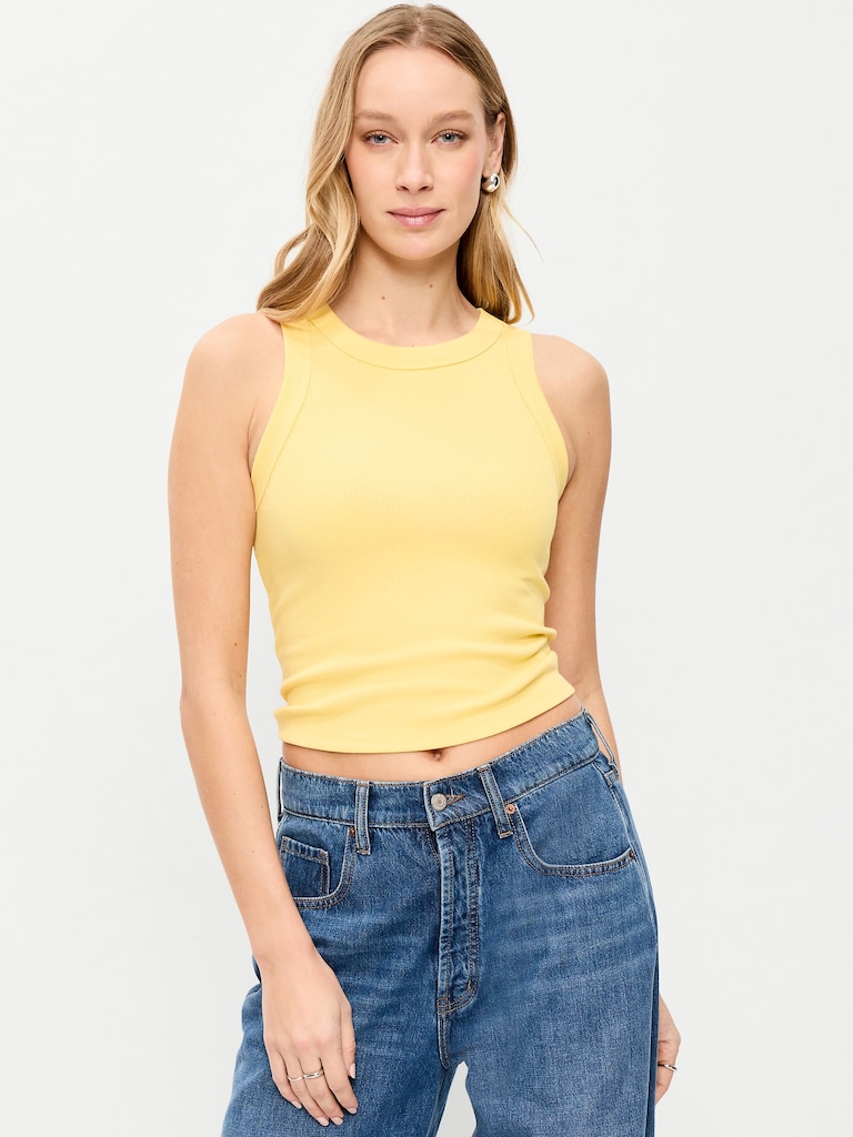 Snug Crop Tank Top