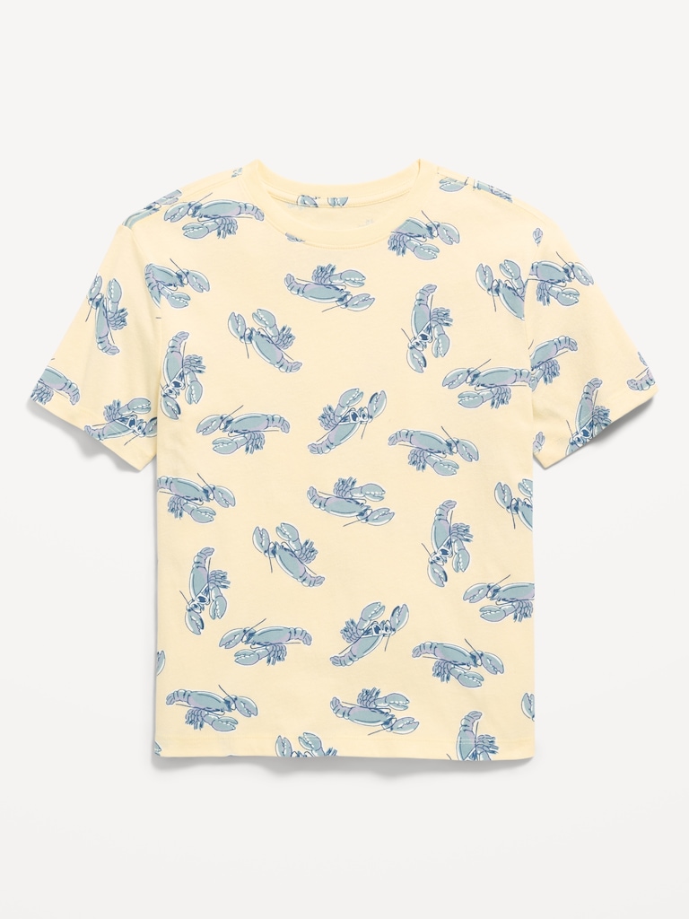 Softest Printed Crew-Neck T-Shirt for Boys