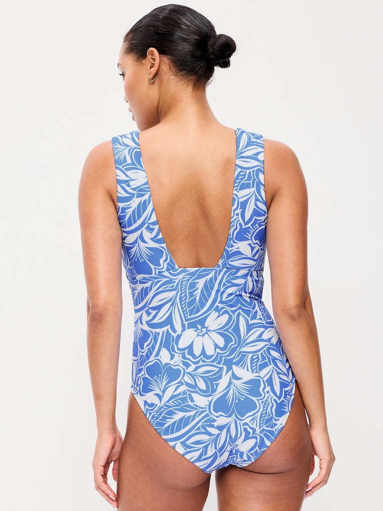 Structured One-Piece Swimsuit