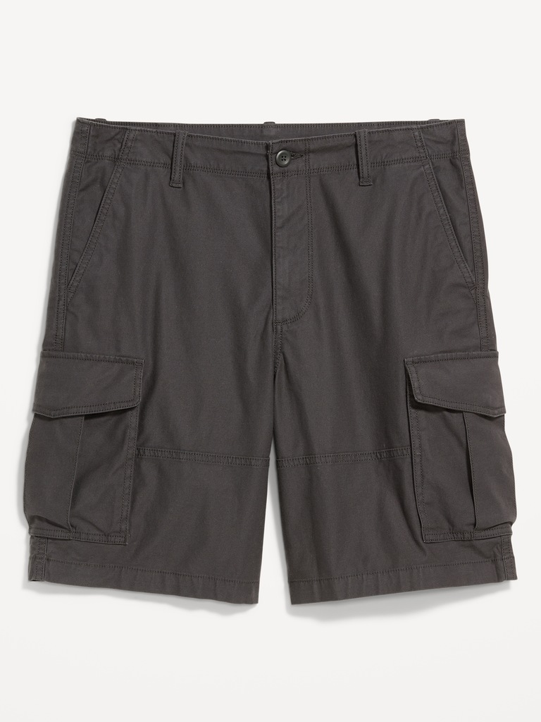 90's Loose Lived-In Cargo Shorts -- 10-inch inseam