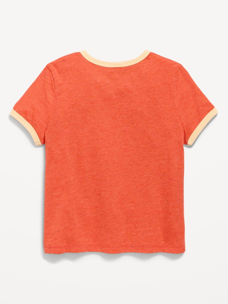 Short-Sleeve Ringer Graphic T-Shirt for Toddler Boys