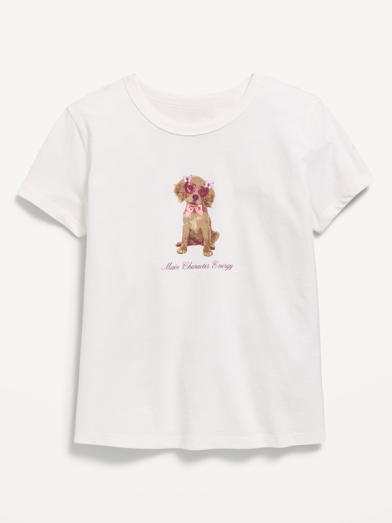 Short-Sleeve Graphic T-Shirt for Girls