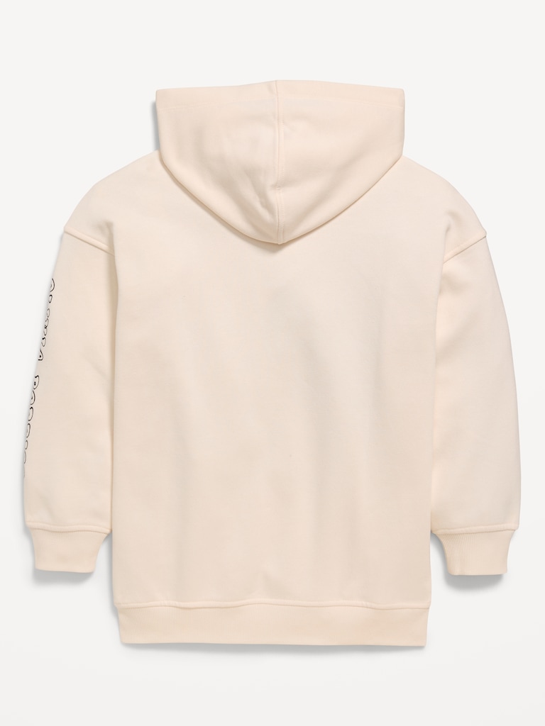 Olivia Rodrigo™ Oversized Graphic Tunic Hoodie for Girls