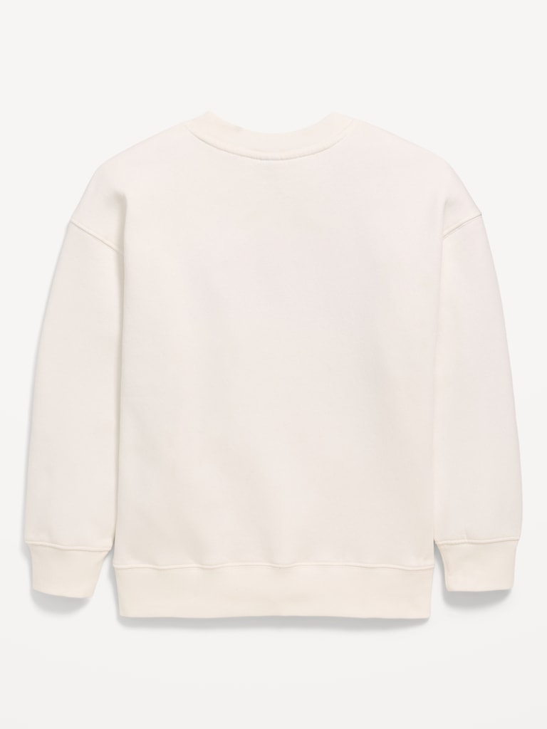 Oversized Logo-Graphic Sweatshirt for Boys