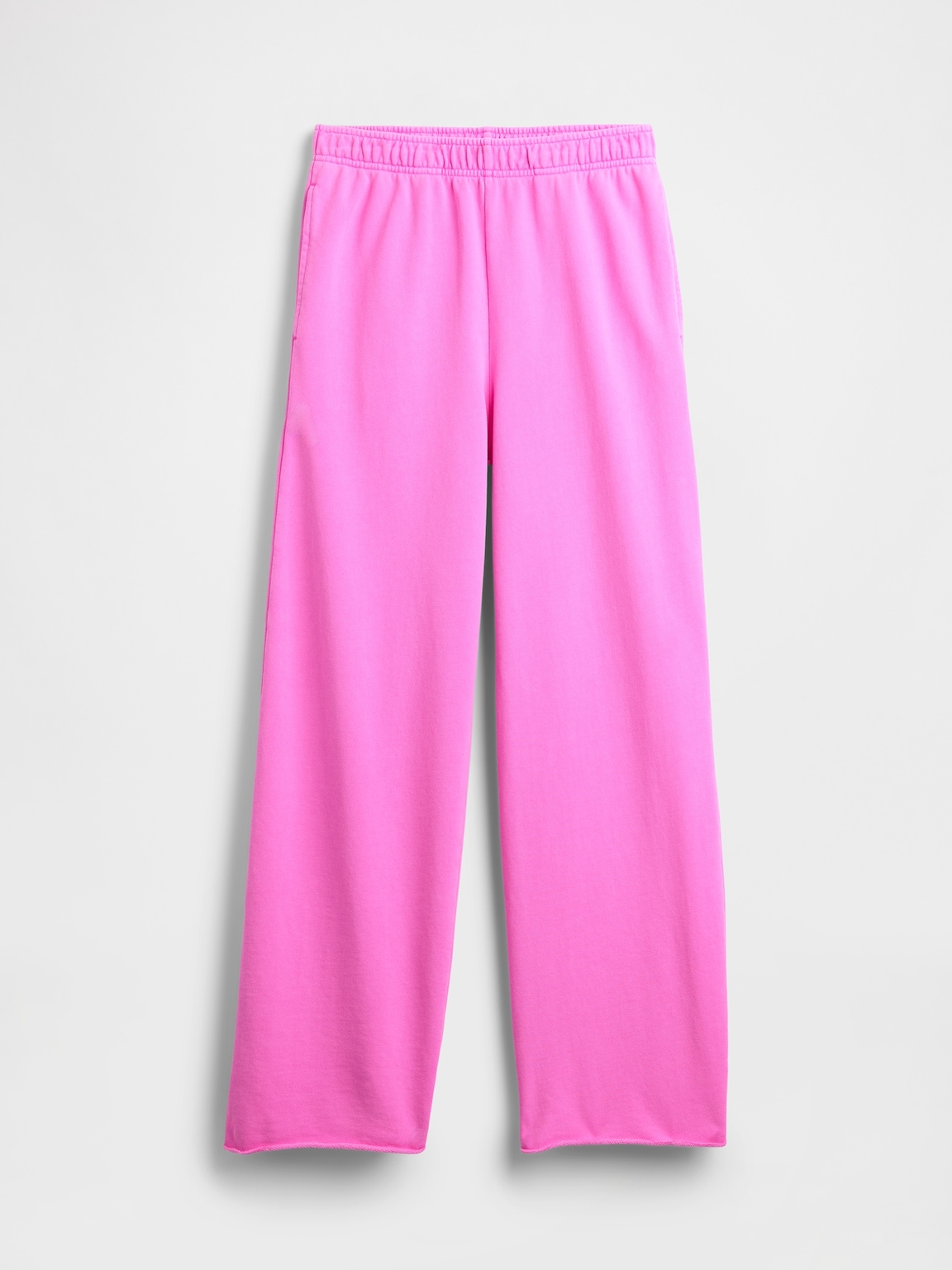 VintageSoft Terry Wide-Leg Sweatpants