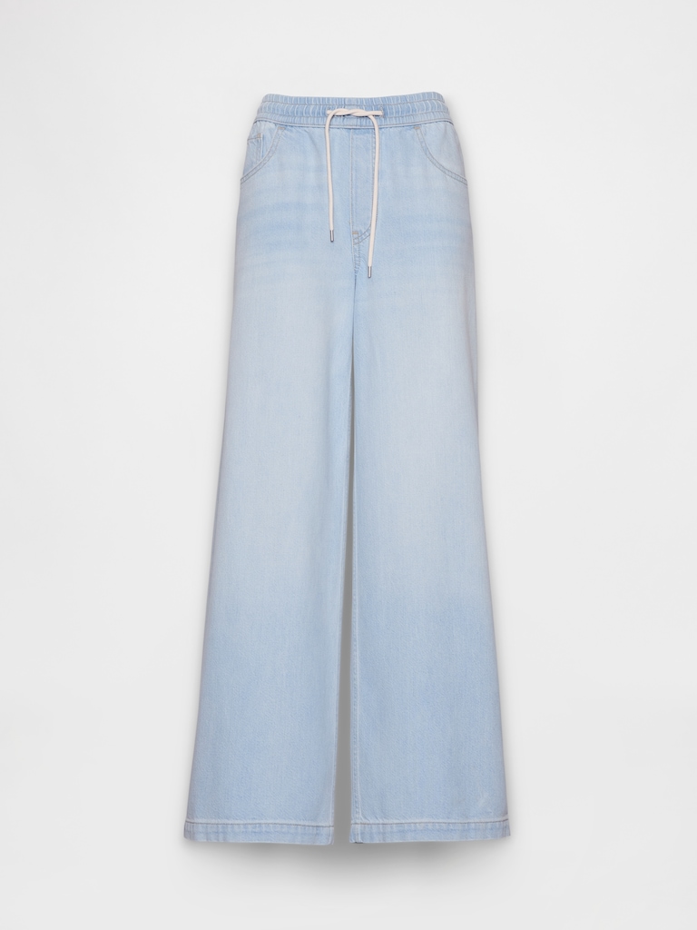 Mid Rise UltraSoft Easy Baggy Jeans