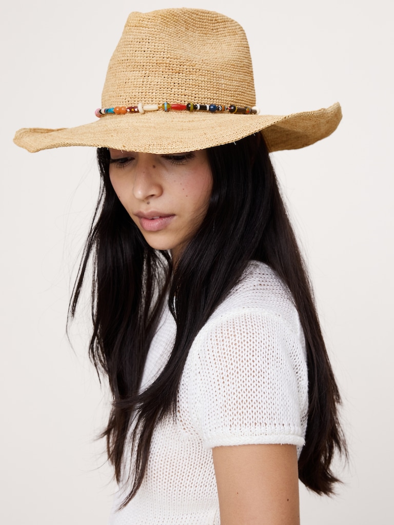 Millie Continental Raffia Hat by Hat Attack