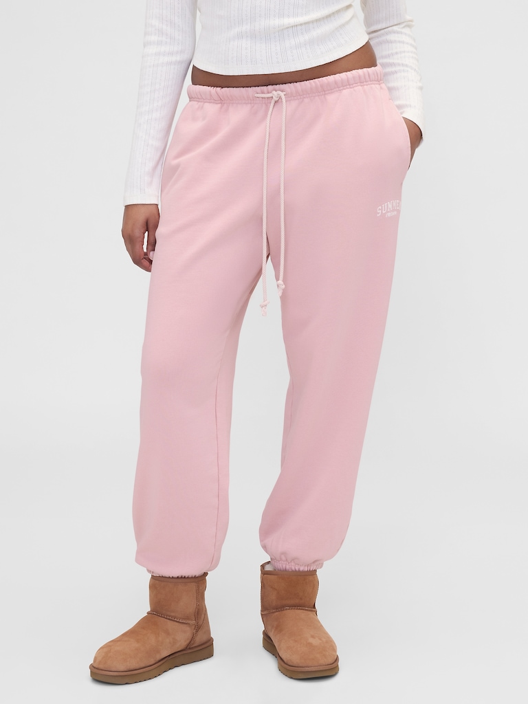 Gap × Summer Fridays Heavyweight Relaxed Logo Joggers