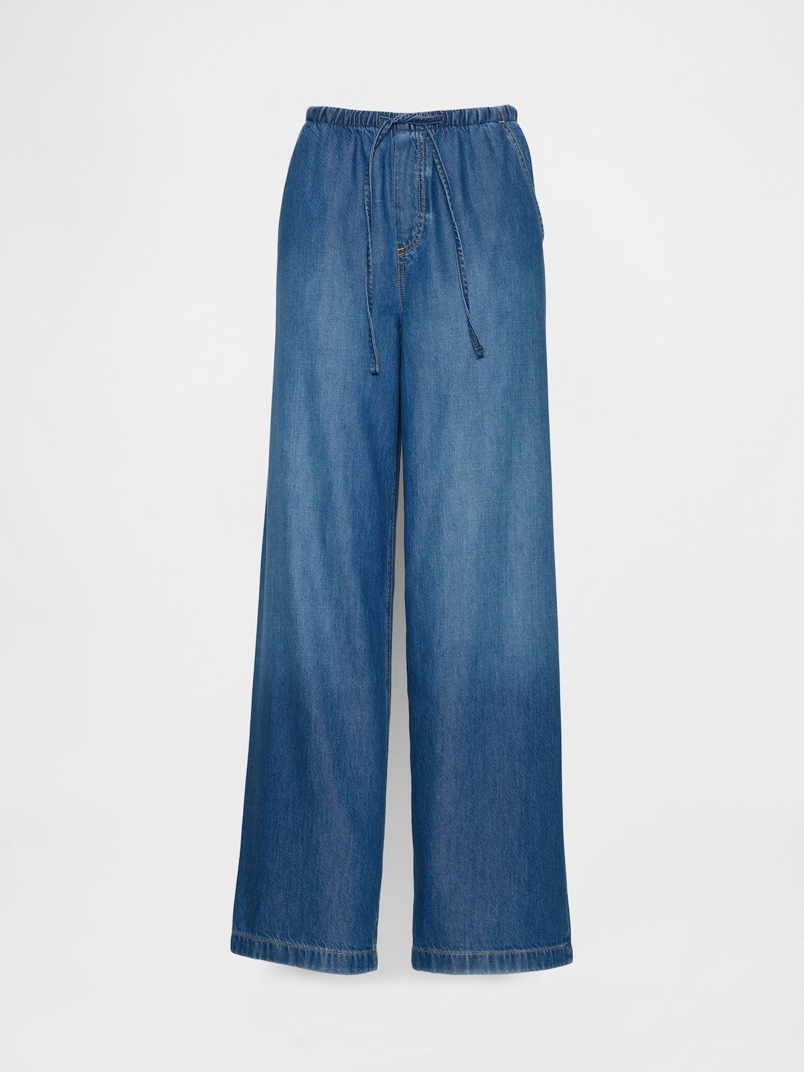 Mid Rise UltraSoft Easy Baggy Jeans