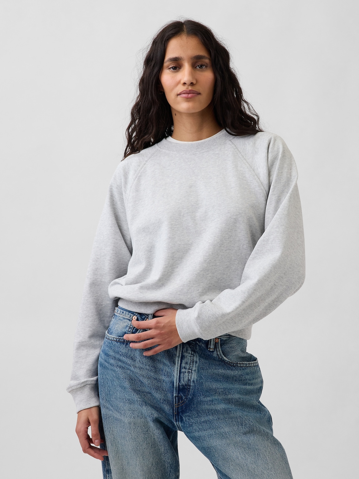 VintageSoft Terry Raglan Sweatshirt
