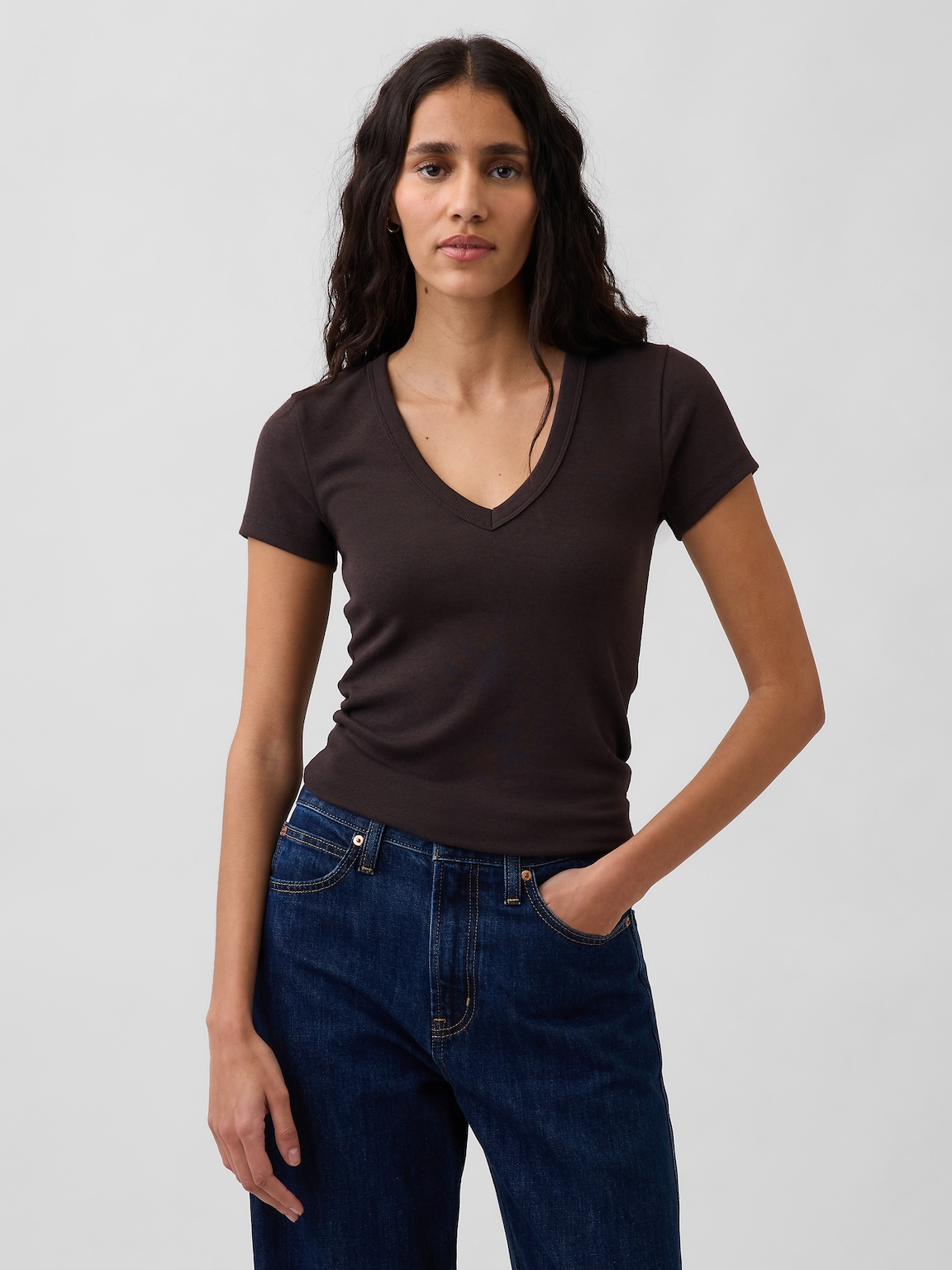 Modern V-Neck T-Shirt