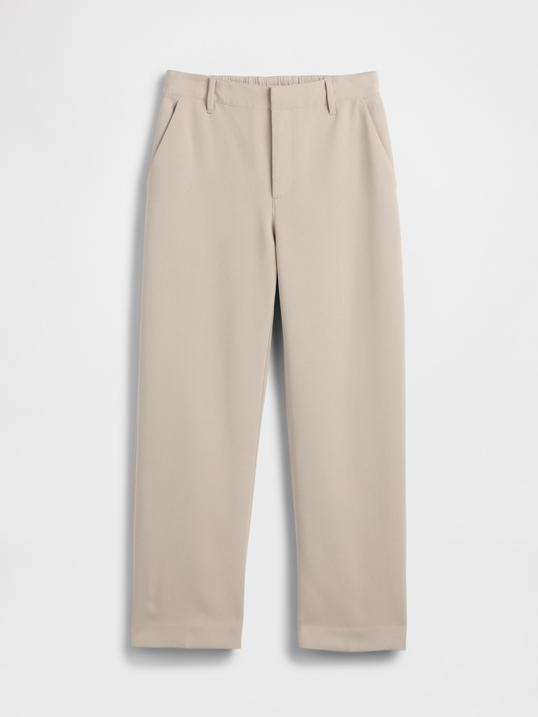 100% Recycled Easy Straight Crop Trousers