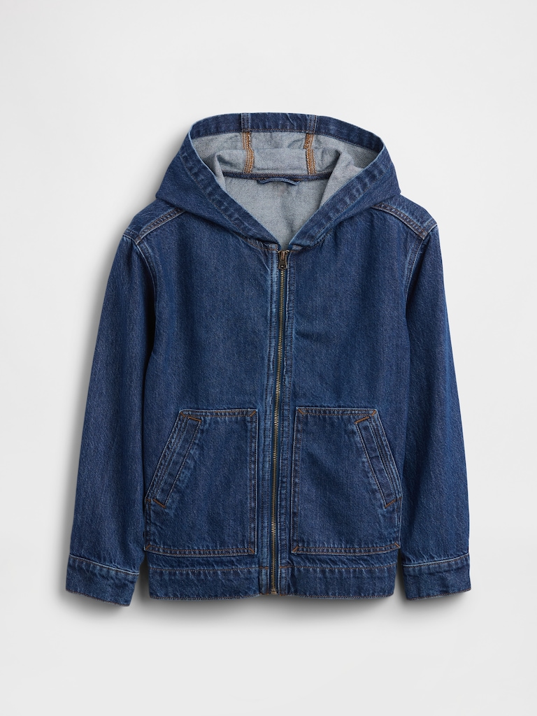 Kids Denim Utility Jacket
