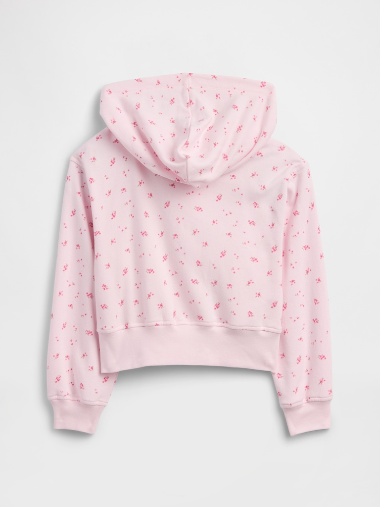 Kids Relaxed Print French Terry Zip Hoodie
