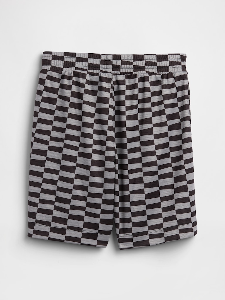 Kids 100% Recycled Pull-On Mesh Shorts