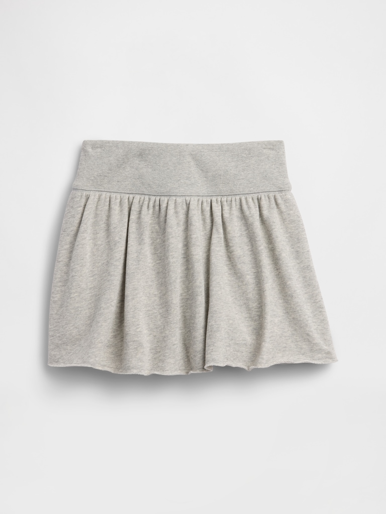 Kids Pull-On French Terry Skort