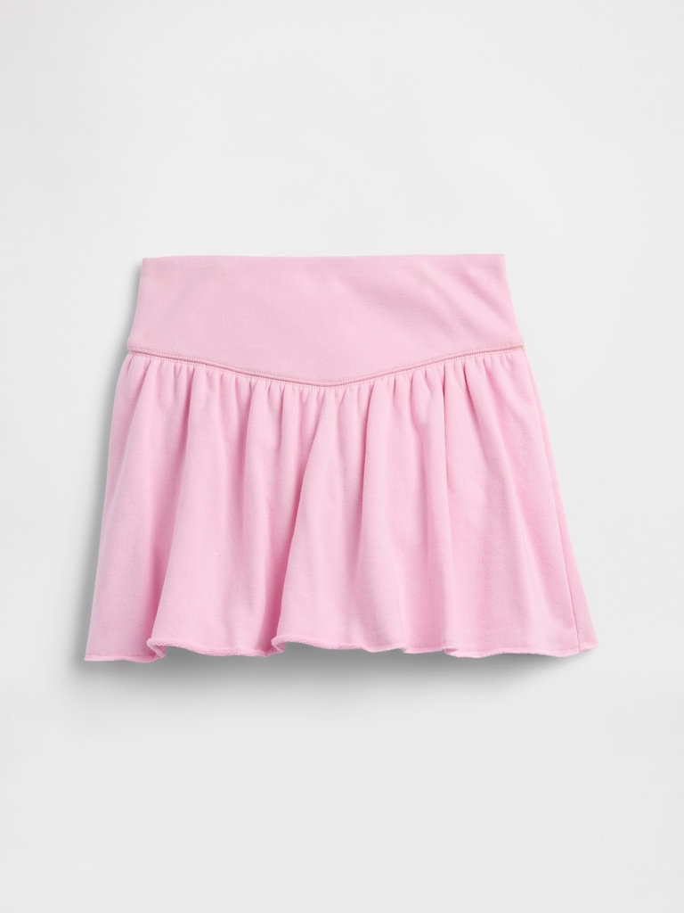Kids Pull-On French Terry Skort