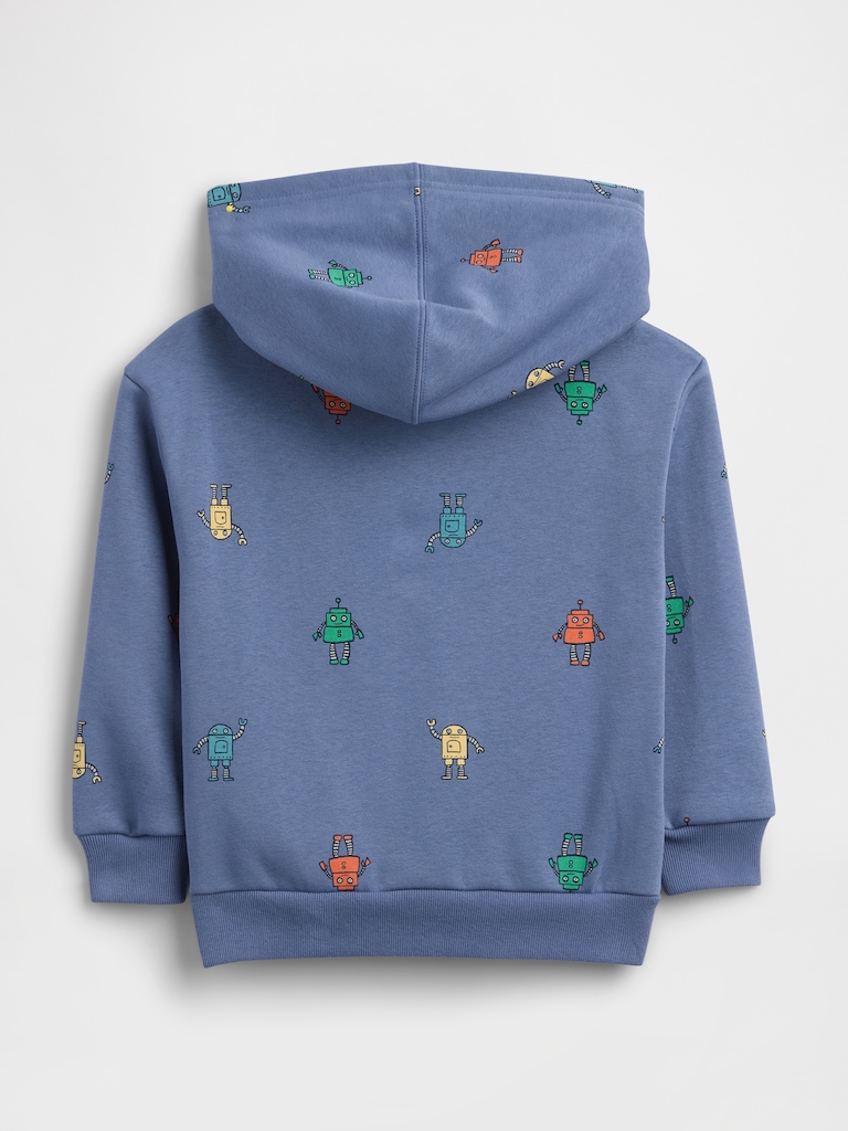 babyGap Relaxed Print Logo Hoodie