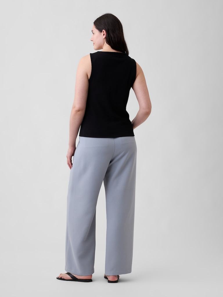Easy Crepe Trousers