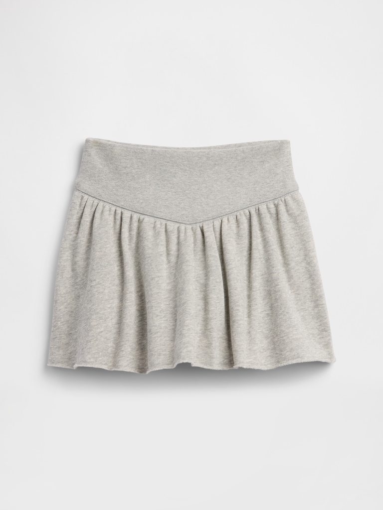 Kids Pull-On French Terry Skort