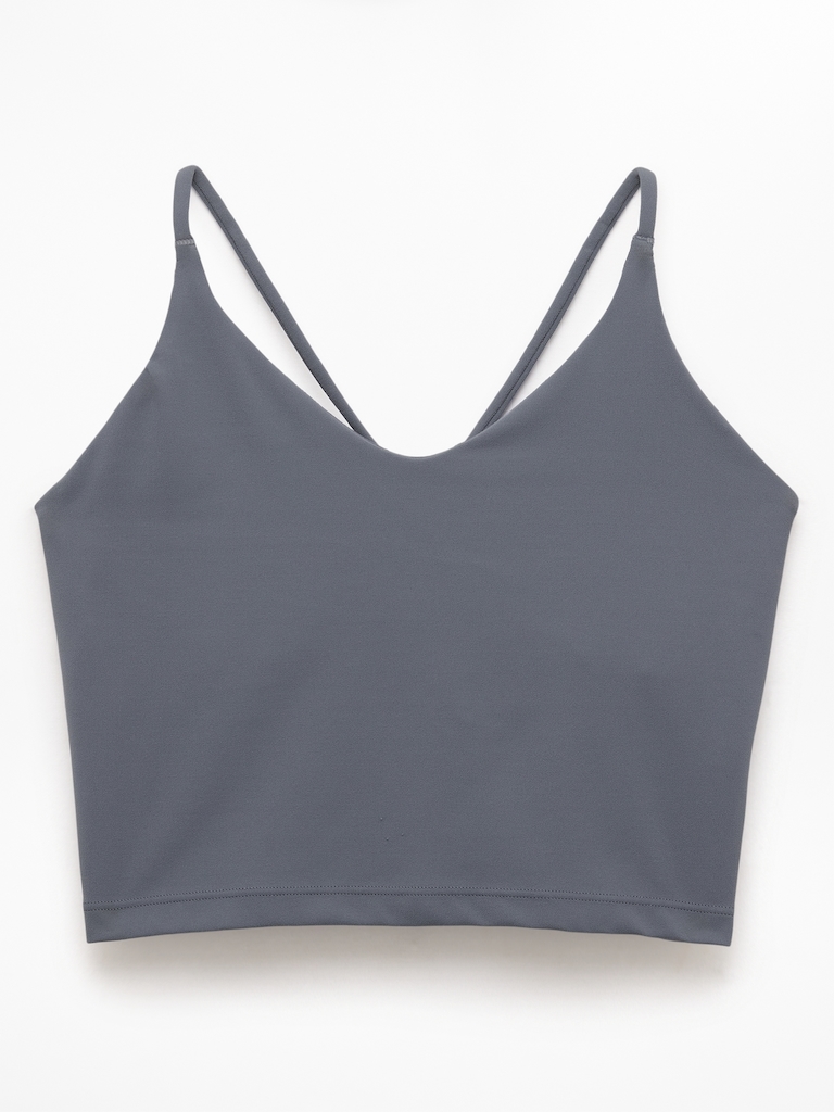 Transcend Thin Strap Crop Bra