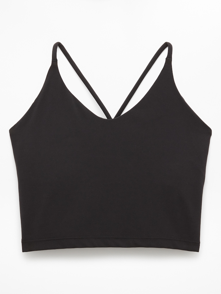 Transcend Thin Strap Crop Bra
