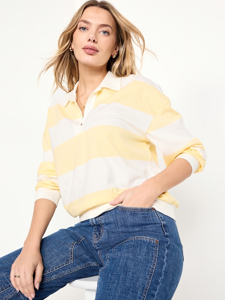 Long-Sleeve Rugby Top