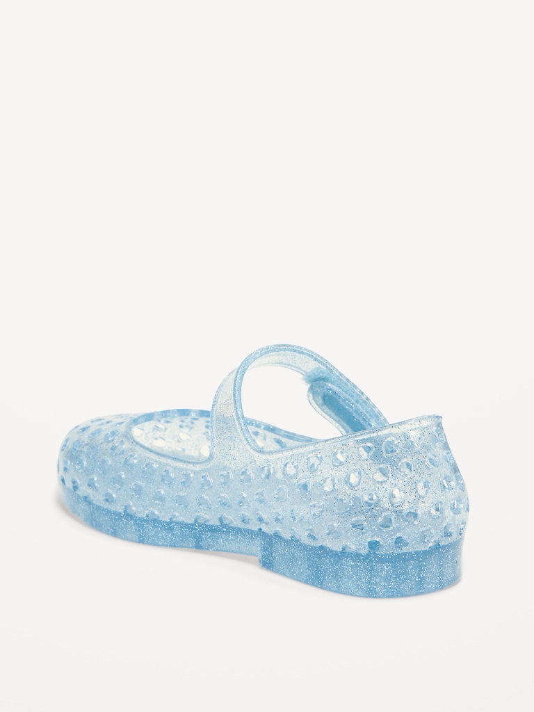 Jelly Mary-Jane Flats for Toddler Girls
