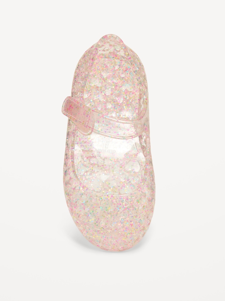 Jelly Mary-Jane Flats for Toddler Girls