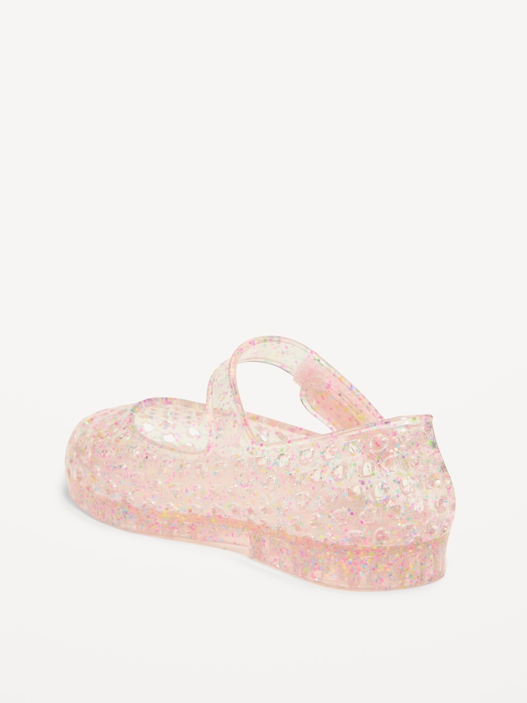 Jelly Mary-Jane Flats for Toddler Girls