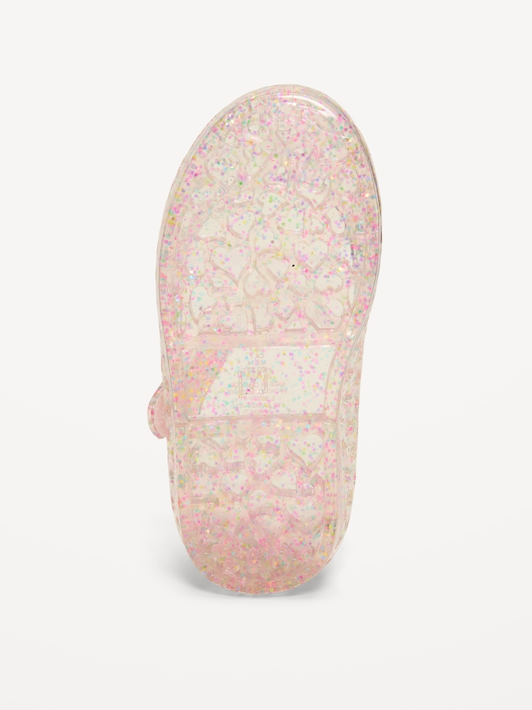 Jelly Mary-Jane Flats for Toddler Girls