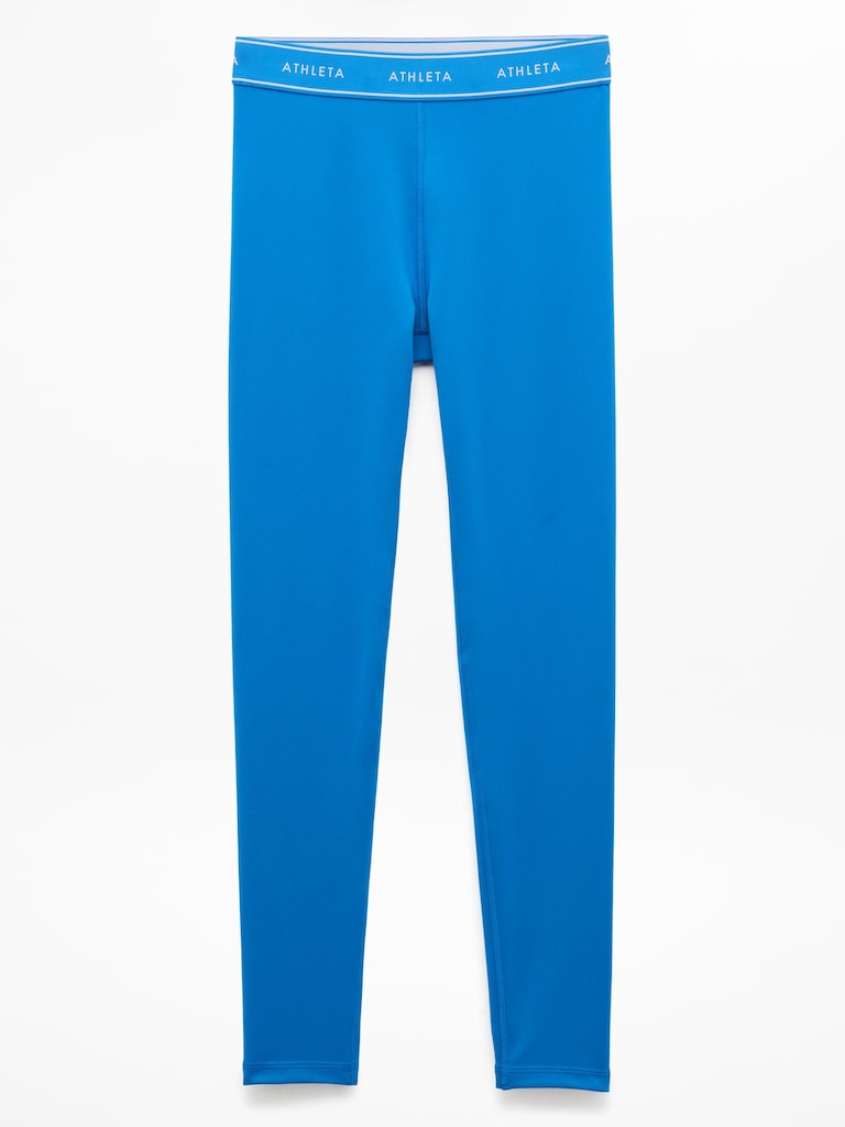 Athleta Girl High Rise Chit Chat Logo Legging